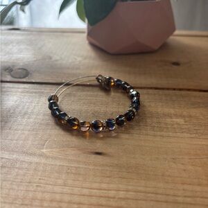 Alex & Ani blue beaded bracelet